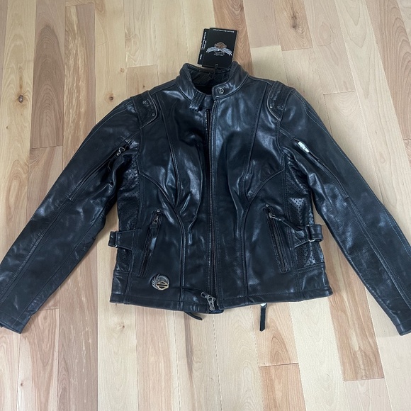 Women's Harley Davidson Leather Jacket - Picture 1 of 6